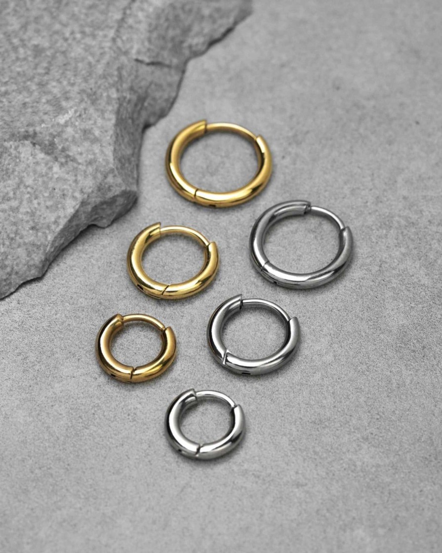 Earrings Ask & Embla | Classic Huggie Earrings