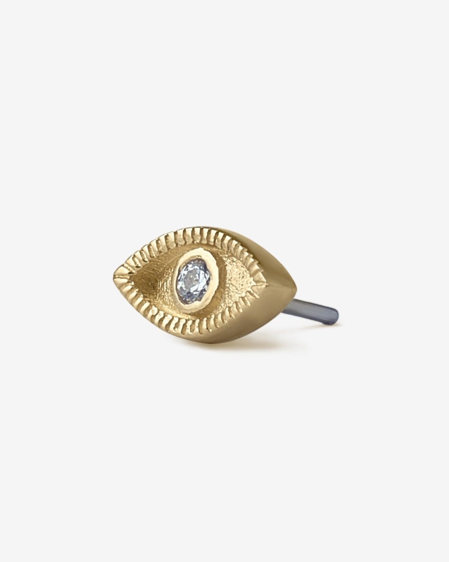 Piercing Jewelry Ask & Embla | Osiris Threadless End (14K ) Gold