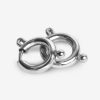 Charms Ask & Embla | Charm Clasps Silver