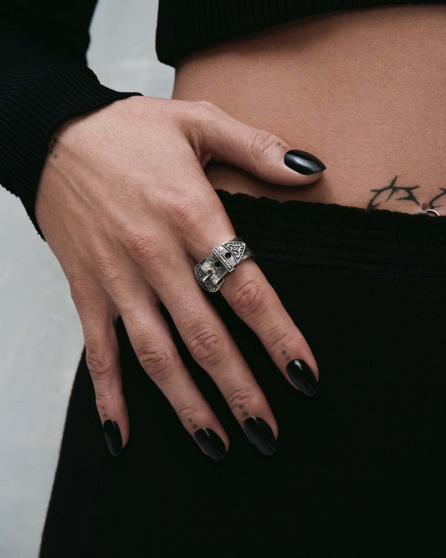 Rings Ask & Embla | Harlequin Belt Ring