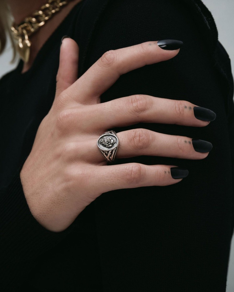 Rings Ask & Embla | The Saint Ring Silver