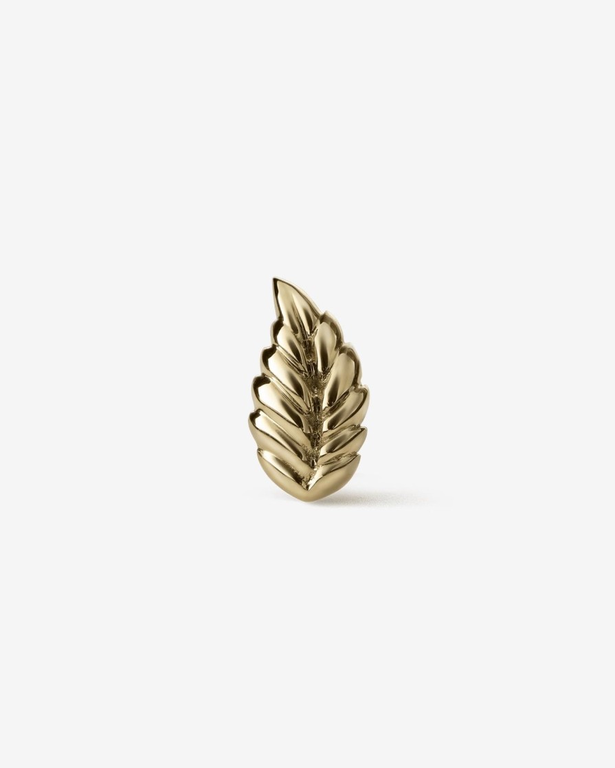 Piercing Jewelry Ask & Embla | Elm Threadless End (14K Gold)