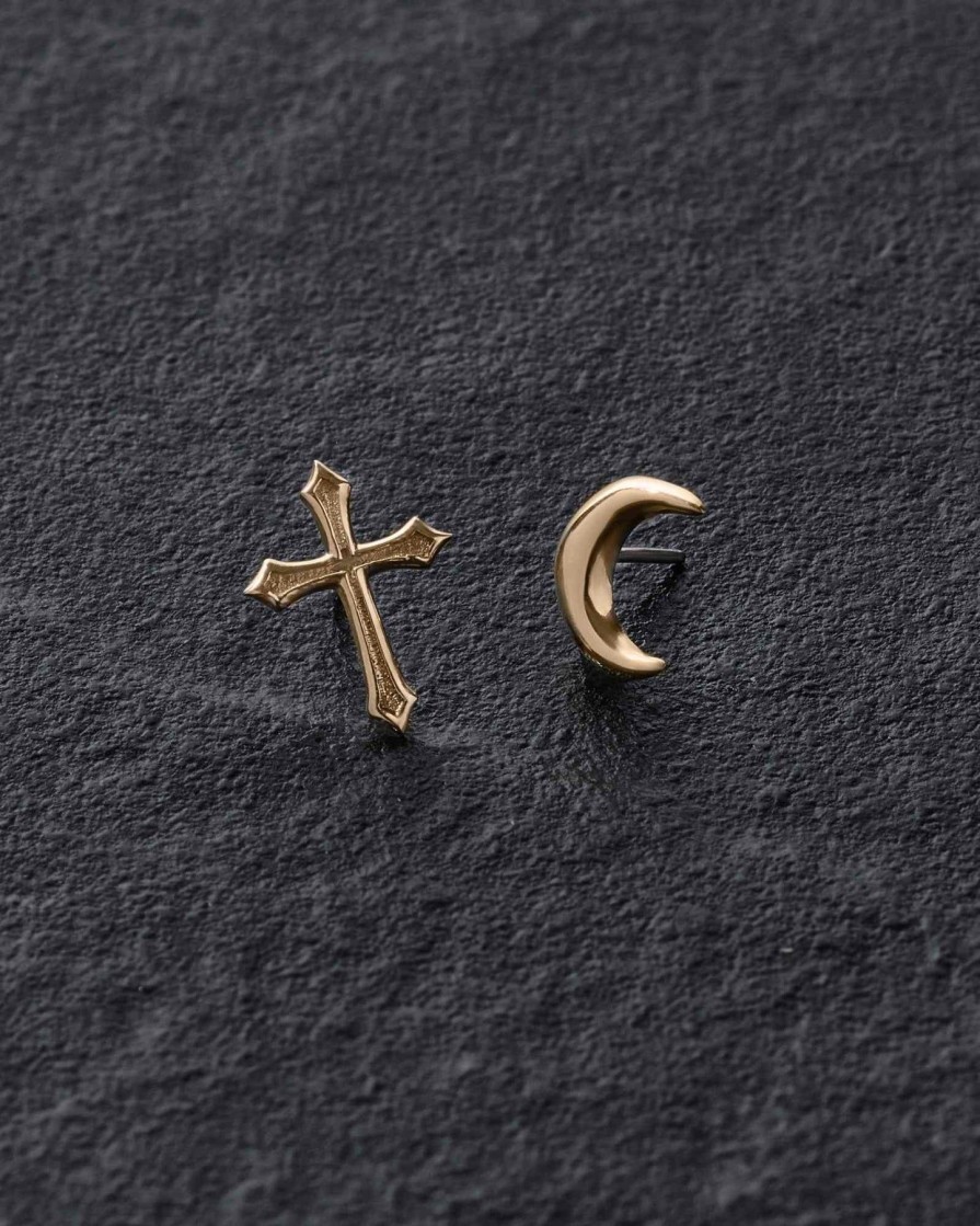 Piercing Jewelry Ask & Embla | Judas Threadless End (14K ) Gold