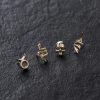 Piercing Jewelry Ask & Embla | Sorcerer Threadless End (14K ) Gold