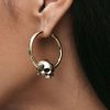 Earrings Ask & Embla | Cranium Hoop Earrings