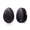 Plugs & Tunnels Ask & Embla | Smoky Dragon'S Eye Teardrop Plugs