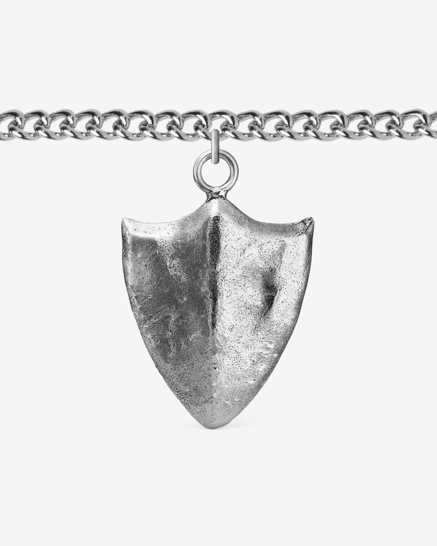 Charms Ask & Embla | Saxon Shield Charm Silver