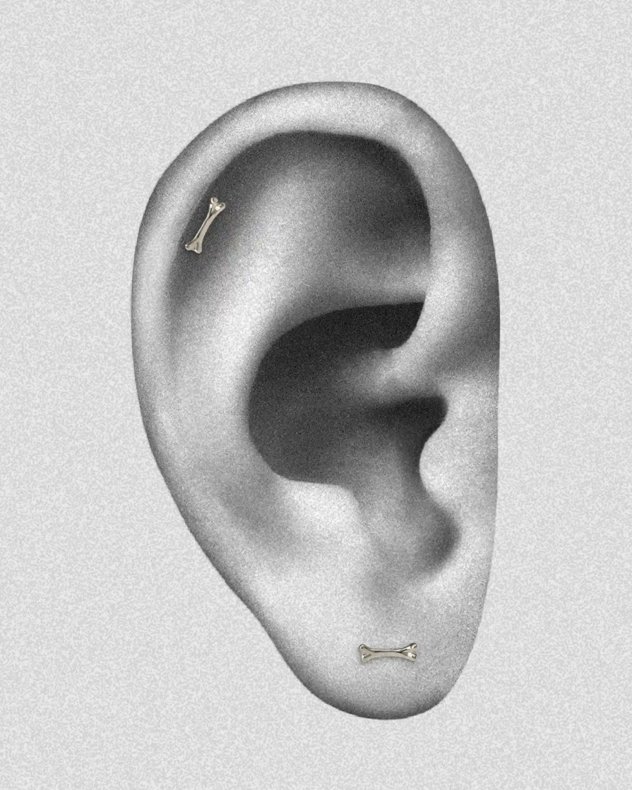 Piercing Jewelry Ask & Embla | Mortal Threadless End (14K ) Gold