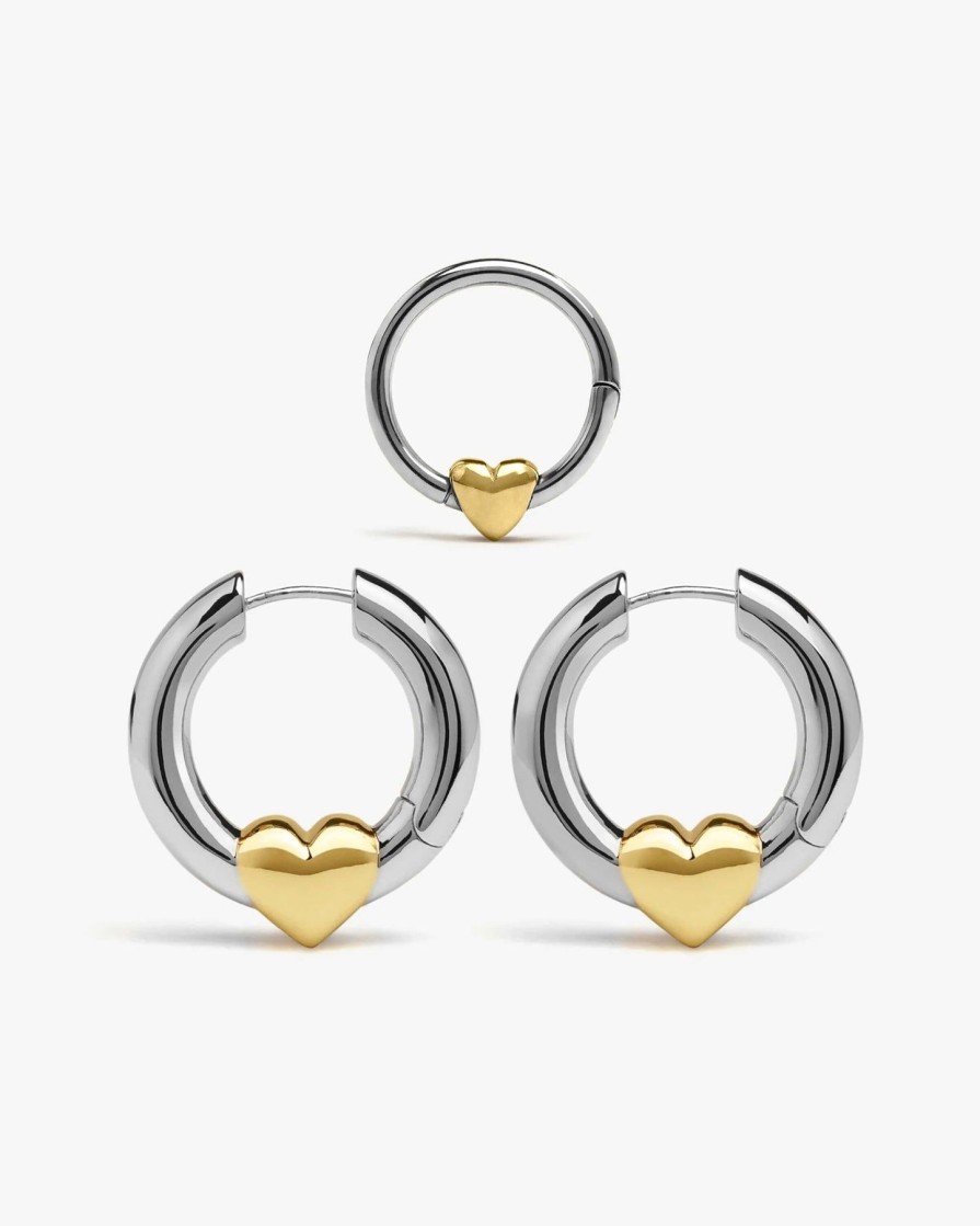 Piercing Jewelry Ask & Embla | Harrowed Hearts & Earrings Set