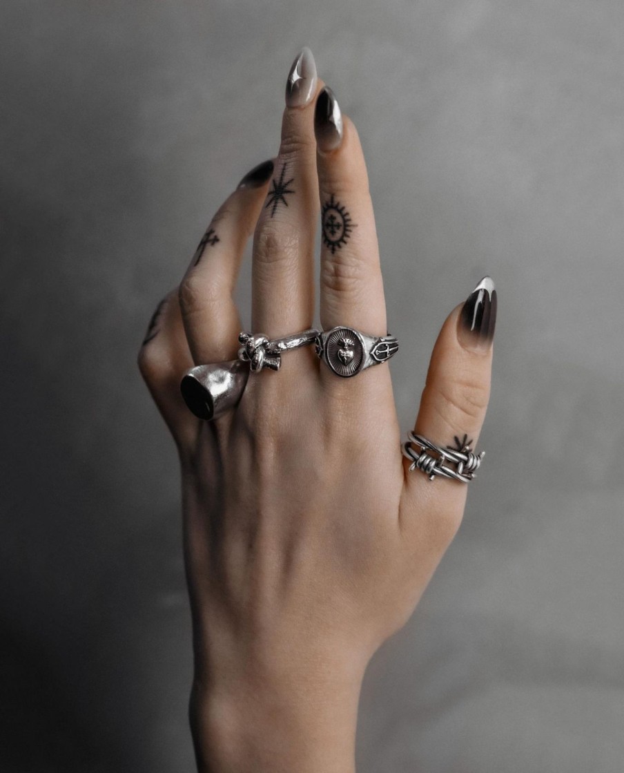 Rings Ask & Embla | Infinity Knot Ring Silver