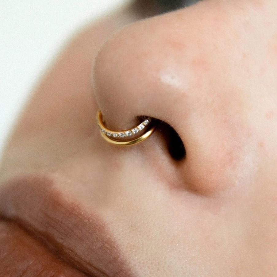 Piercing Jewelry Ask & Embla | Parallax Gem Clicker