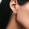 Earrings Ask & Embla | Ninth Earrings Gold