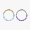 Piercing Jewelry Ask & Embla | Opal Aura Titanium Clicker