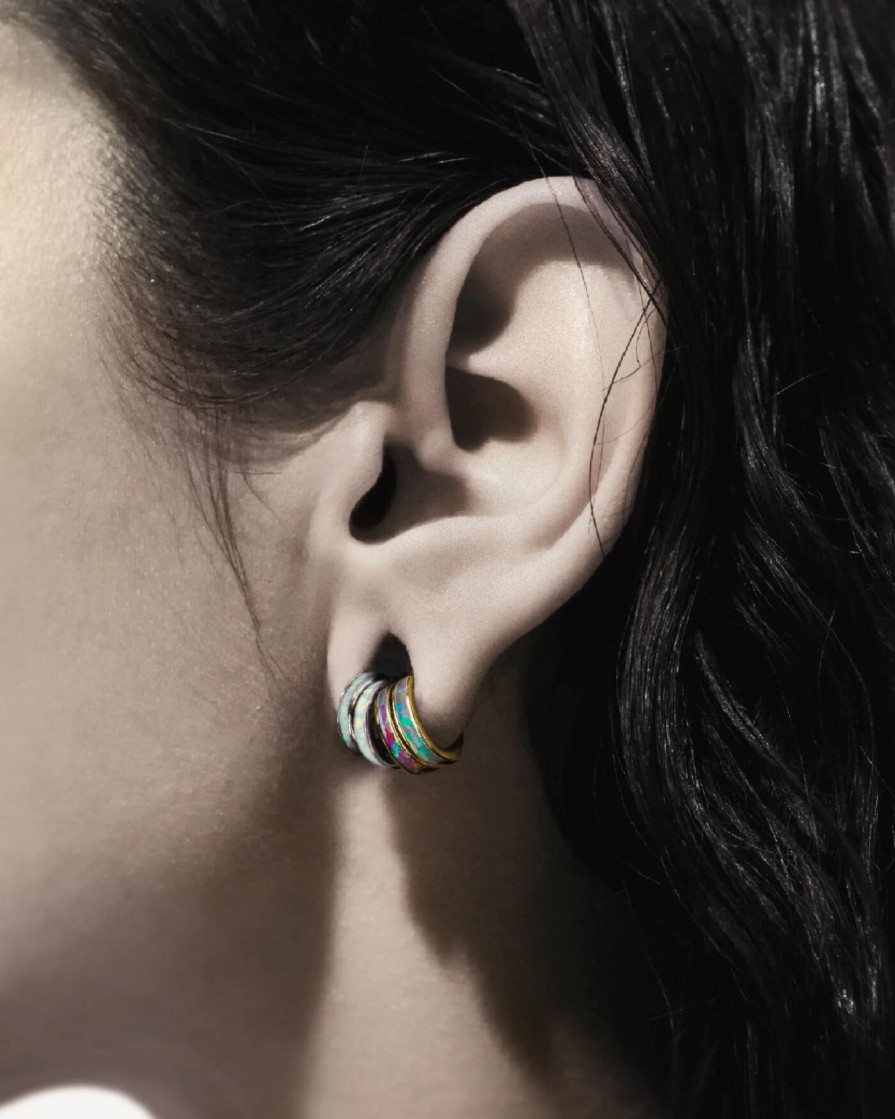 Ring Stacks & Lobe Cuffs™ Ask & Embla | Opal Lobe Cuffs™